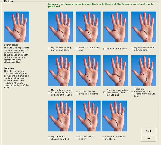 MB Free Palmistry