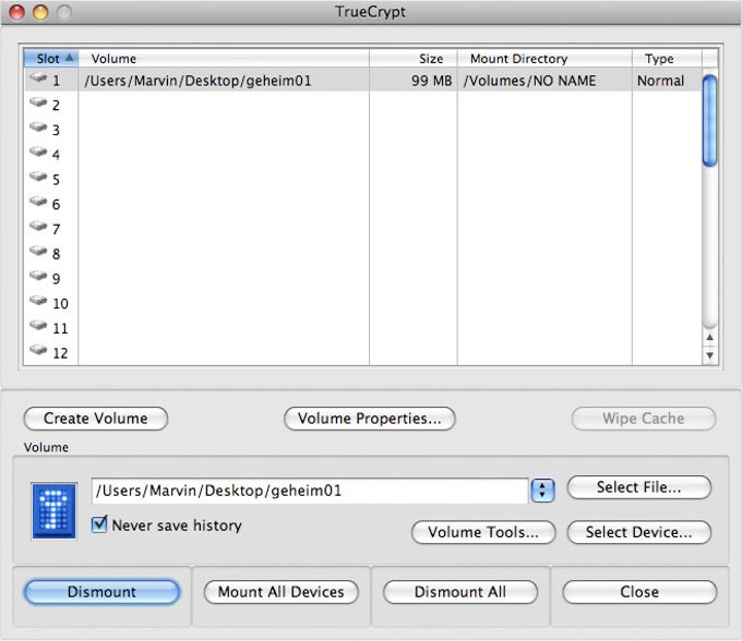 TrueCrypt TrueCrypt