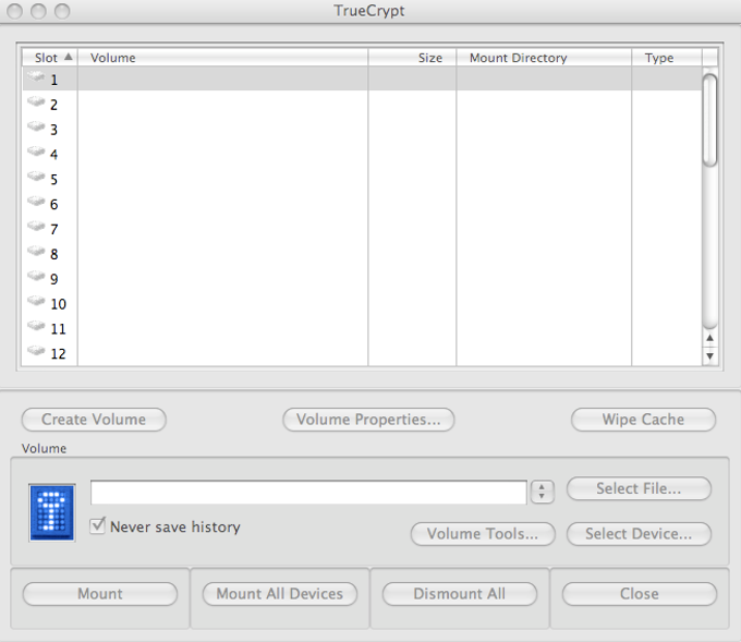 TrueCrypt For Mac - Download