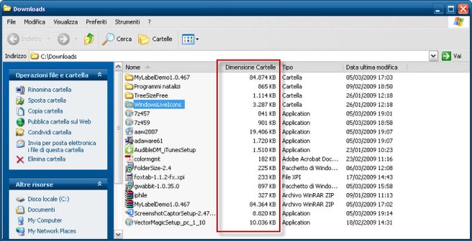 Folder Size Folder Size