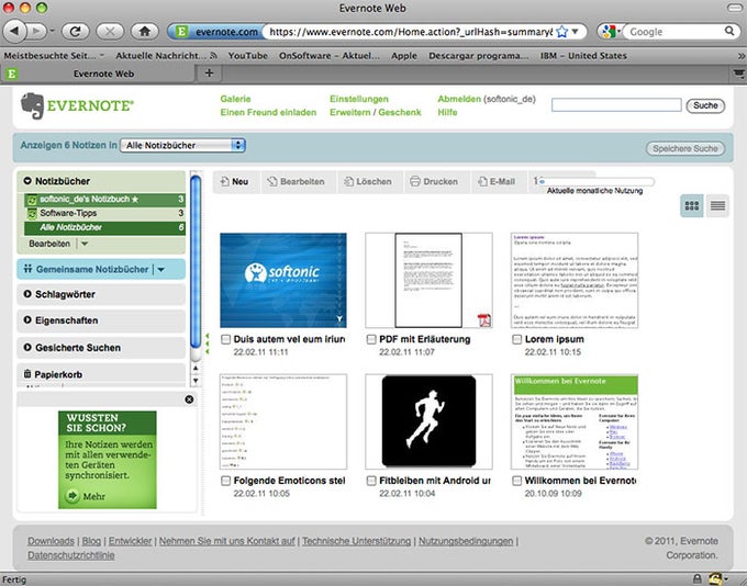 evernote download for mac