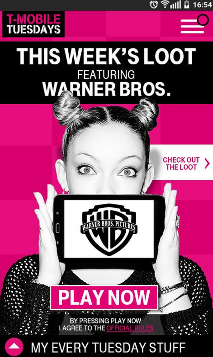 T-Mobile Tuesdays T-Mobile Tuesdays