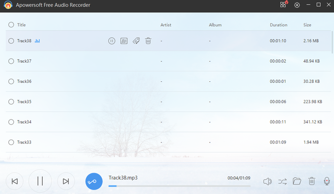 Apowersoft Free Audio Recorder Apowersoft Free Audio Recorder