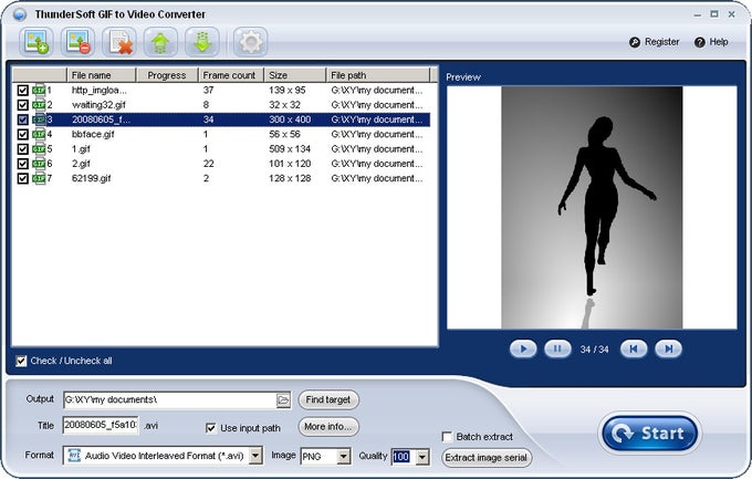 download the new version for windows ThunderSoft GIF to Video Converter 4.5.1