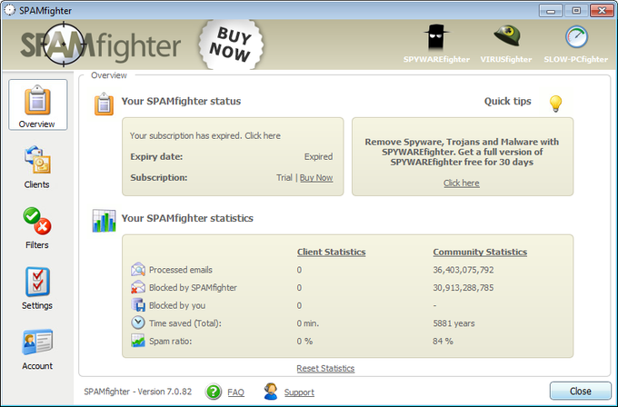 SPAMfighter SPAMfighter