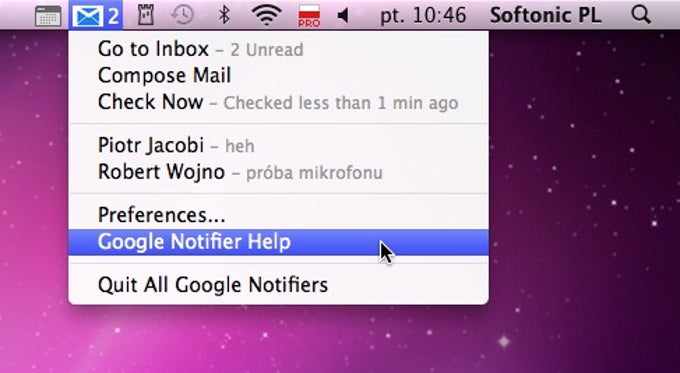 Google Notifier Google Notifier