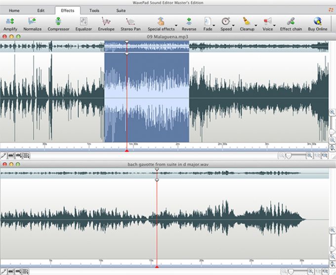 video audio editor for macs to help increase audio volume