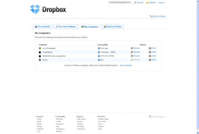 Dropbox Dropbox