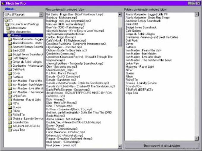 FileLister Pro FileLister Pro