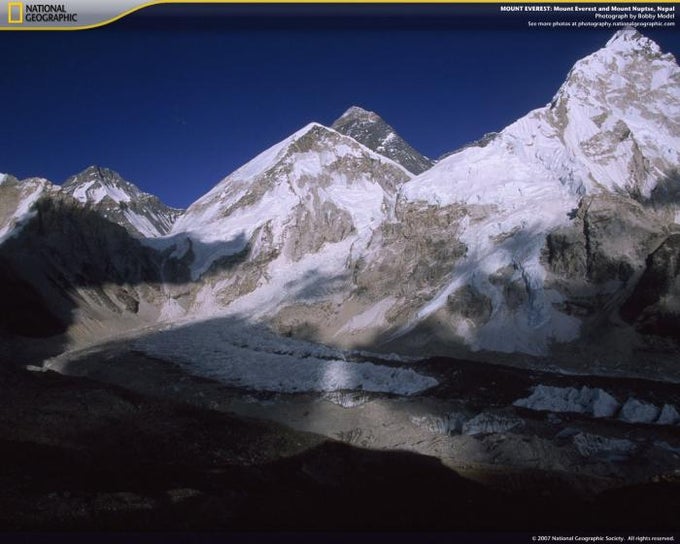 National Geographic Mount Everest Screensaver National Geographic Mount Everest Screensaver