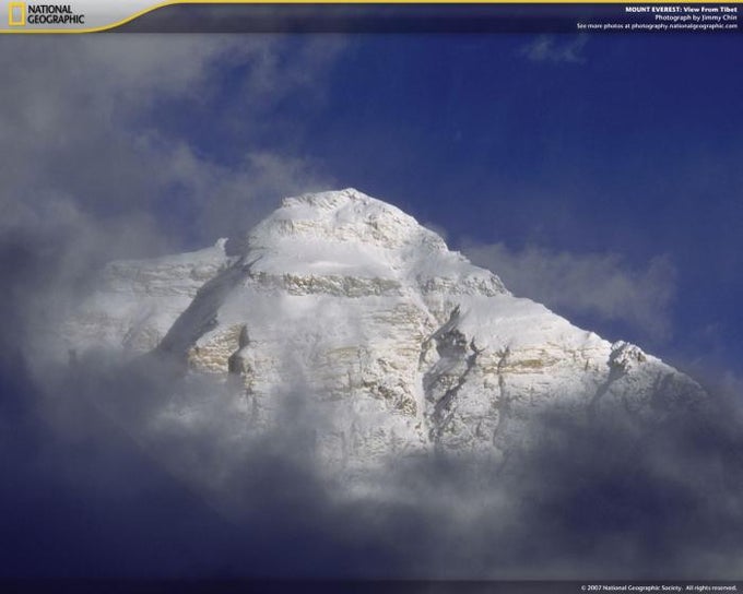 National Geographic Mount Everest Screensaver National Geographic Mount Everest Screensaver