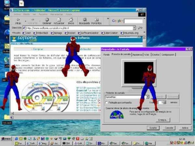 Bouncing Spiderman Screensaver Bouncing Spiderman Screensaver