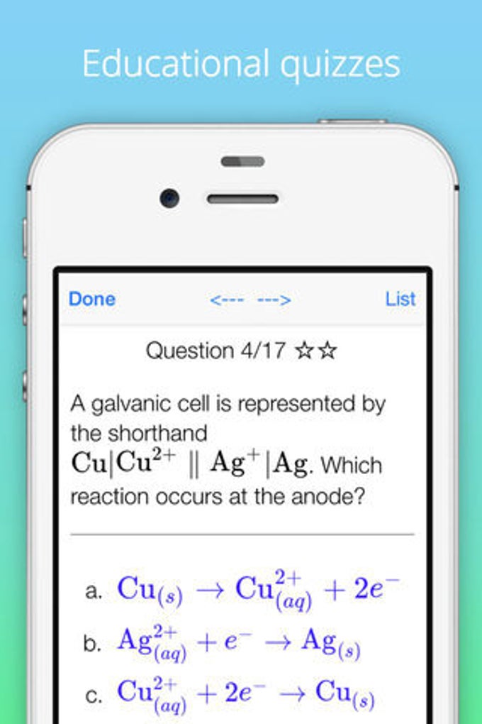 Chemistry X: College and AP Chem Chemistry X: College and AP Chem