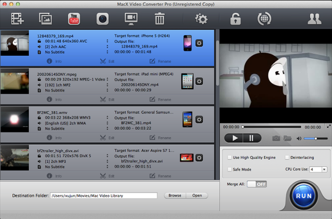MacX Video Converter Pro MacX Video Converter Pro