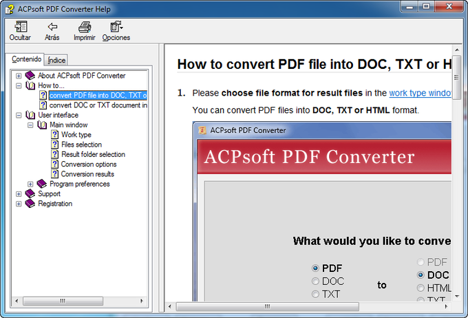 ACPsoft PDF Converter ACPsoft PDF Converter