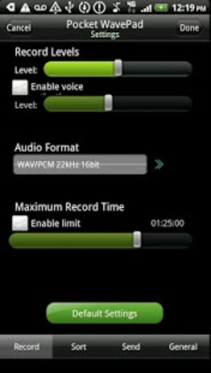 wavepad audio editor free download for android
