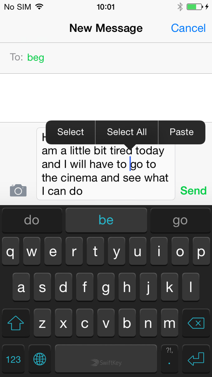 SwiftKey Keyboard for iOS 8 SwiftKey Keyboard for iOS 8