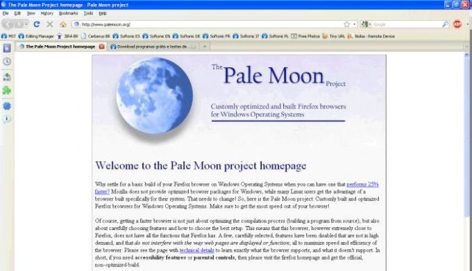 pale moon download for windows xp