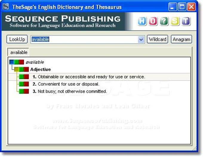 TheSage English Dictionary TheSage English Dictionary