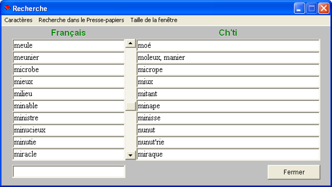 Dictionnaire français-ch'ti, ch'ti-français Dictionnaire français-ch'ti, ch'ti-français