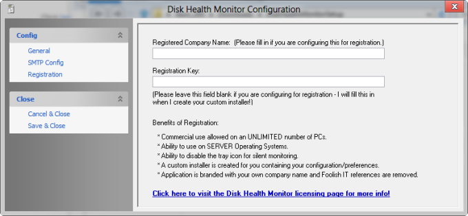 monitor hard disk health