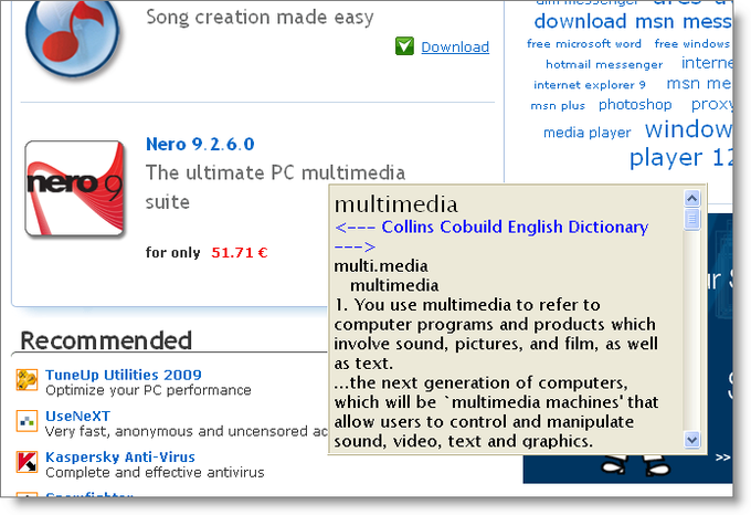 Ultimate Dictionary Ultimate Dictionary