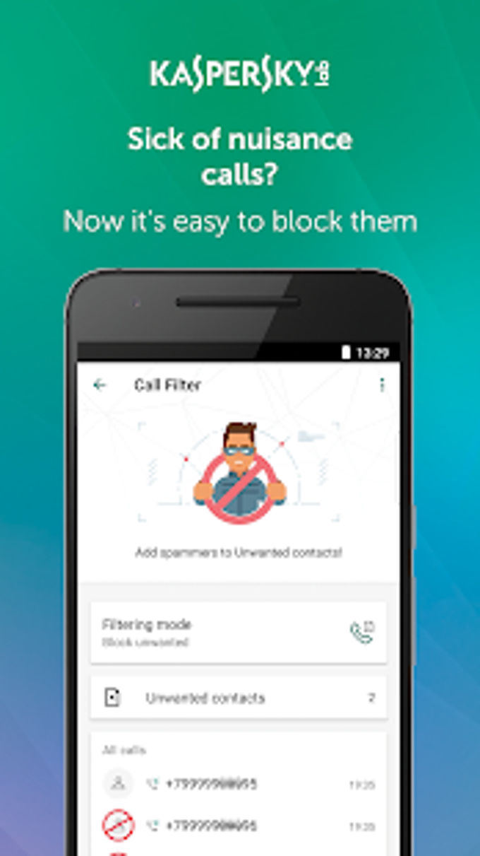 Kaspersky Mobile Antivirus: AppLock  Web Security