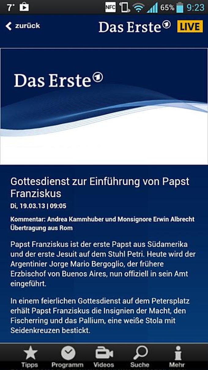 Das Erste App Kostenlos Das Erste App Kostenlos
