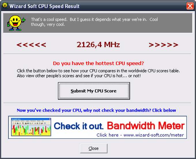 CPU Speed CPU Speed