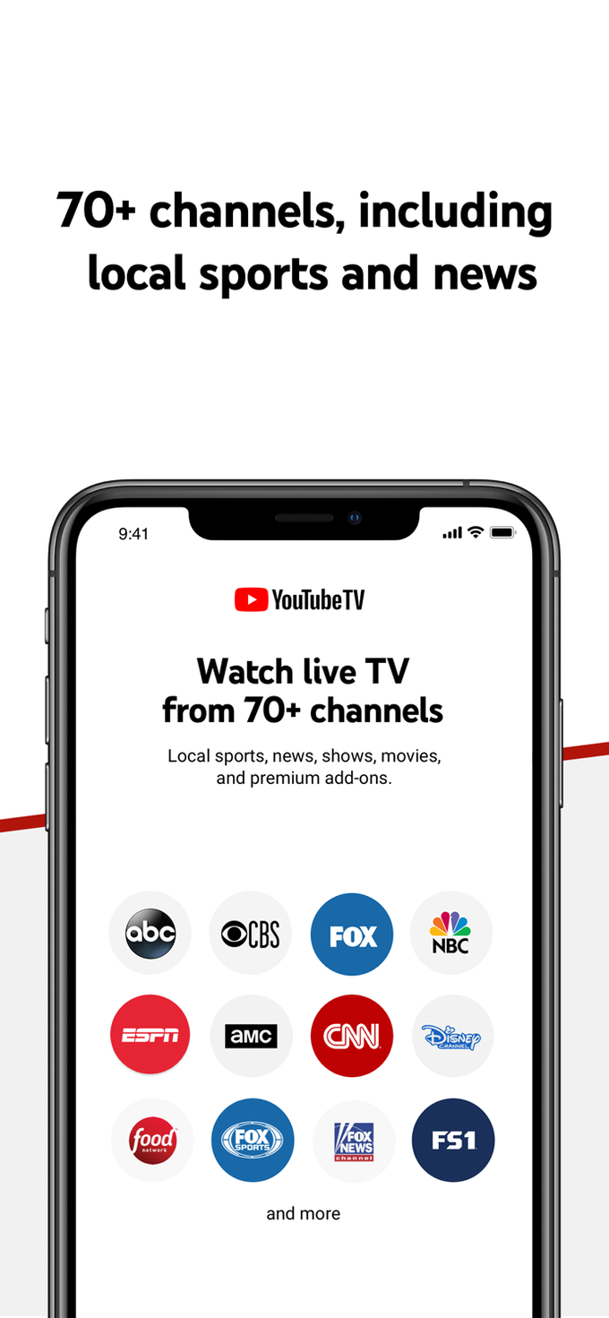 YouTube TV для iPhone — Скачать