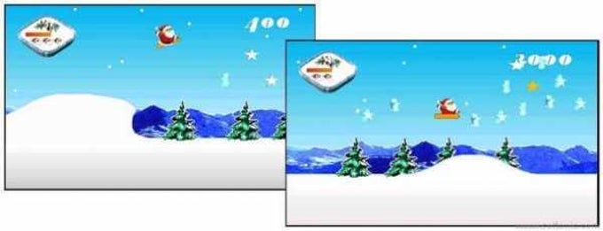 Santa Snowboard Santa Snowboard