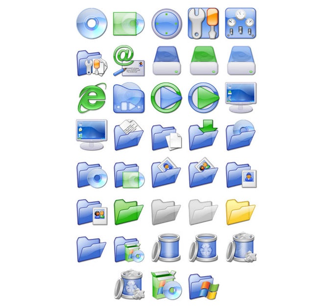 XP iCandy 1 Icons XP iCandy 1 Icons