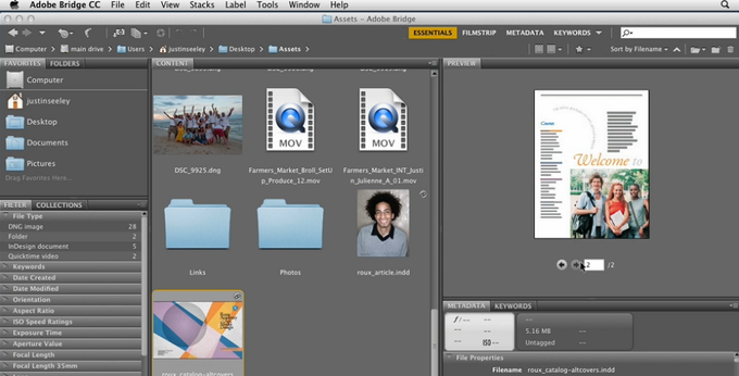 Adobe Bridge CC Adobe Bridge CC