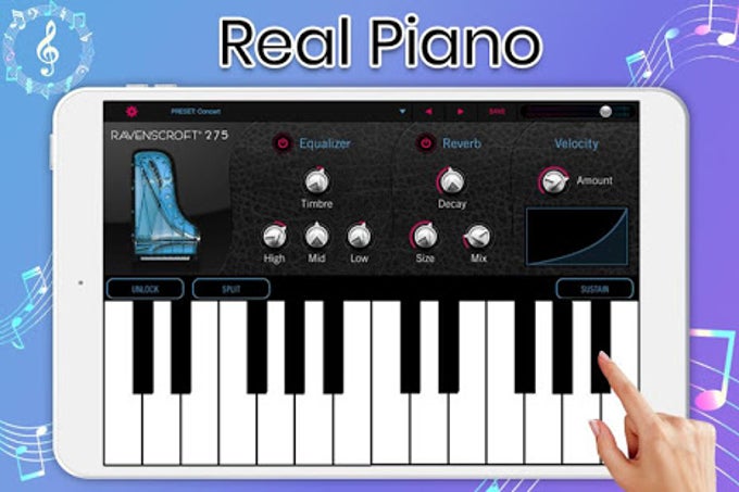 Real Piano - Piano keyboard 2018