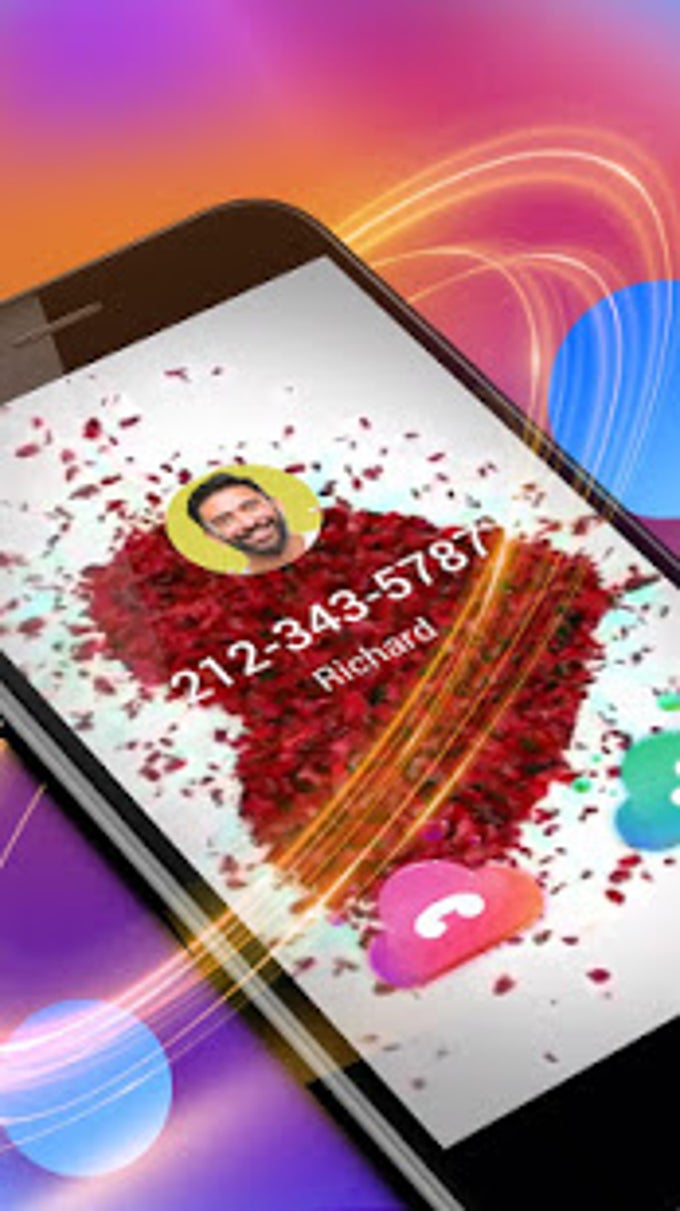 Rose Love Caller Screen Rose Love Caller Screen