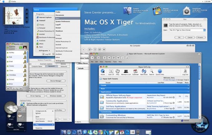 Mac OS X Theme Mac OS X Theme
