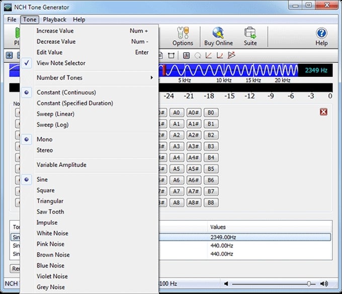 Tone Generator for Mac Tone Generator for Mac