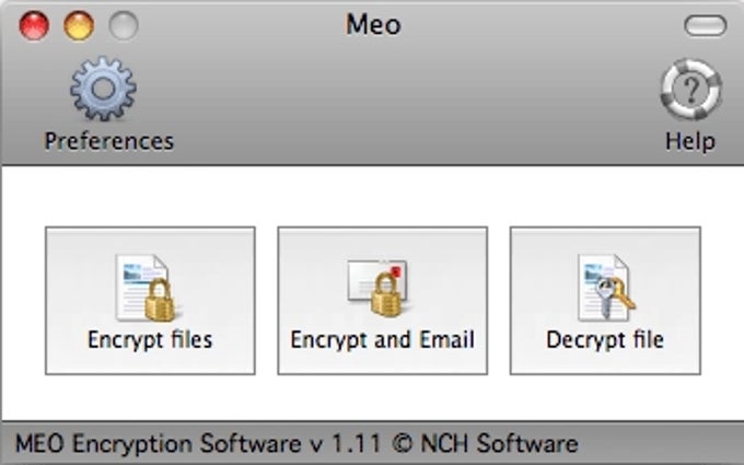 MEO Free File Encryption for Mac MEO Free File Encryption for Mac