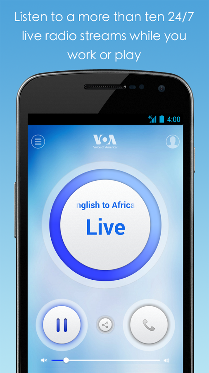 VOA Mobile Streamer VOA Mobile Streamer