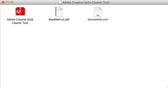 Adobe Creative Suite Cleaner Tool