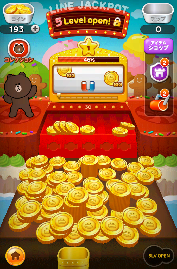 LINE DOZER コイン落としゲーム LINE DOZER コイン落としゲーム