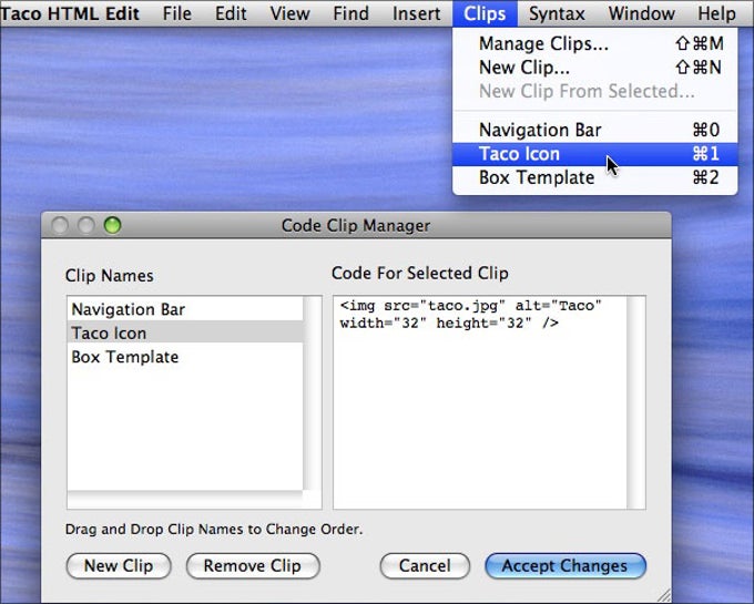 Taco HTML Edit Taco HTML Edit