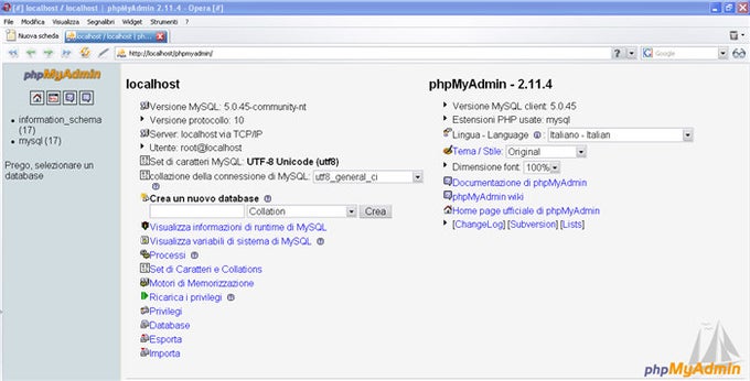 phpMyAdmin phpMyAdmin