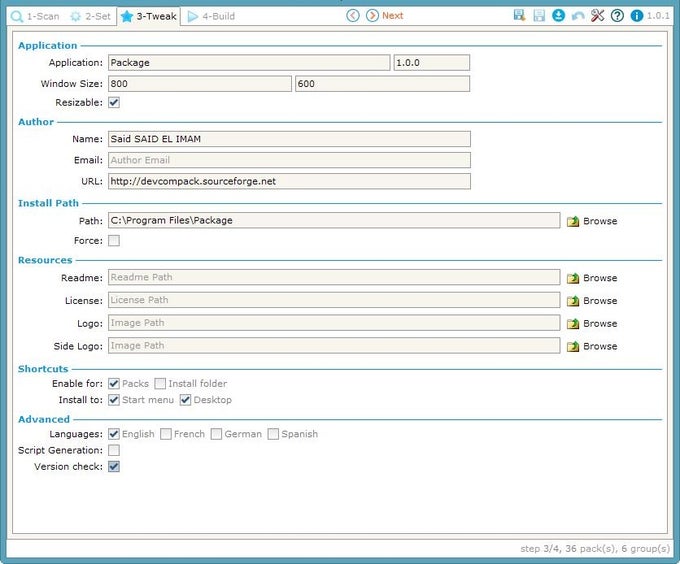 DCP Setup Maker DCP Setup Maker