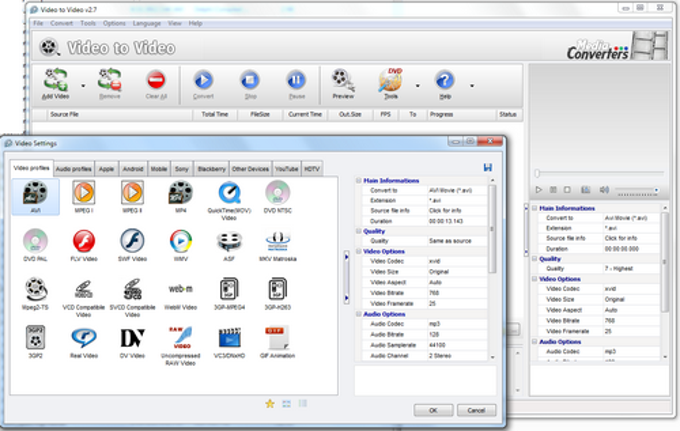 Video to Video Converter Video to Video Converter