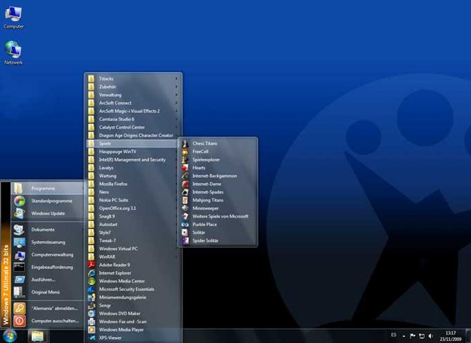 Classic Windows Start Menu Classic Windows Start Menu
