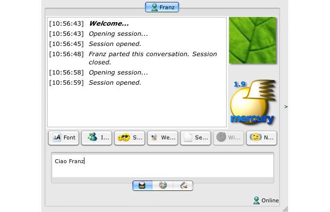 Mercury Messenger (dMSN)