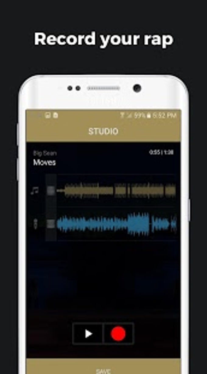 Rapchat rap recording studio for Android Download