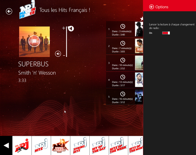 NRJ pour Windows 10 NRJ pour Windows 10