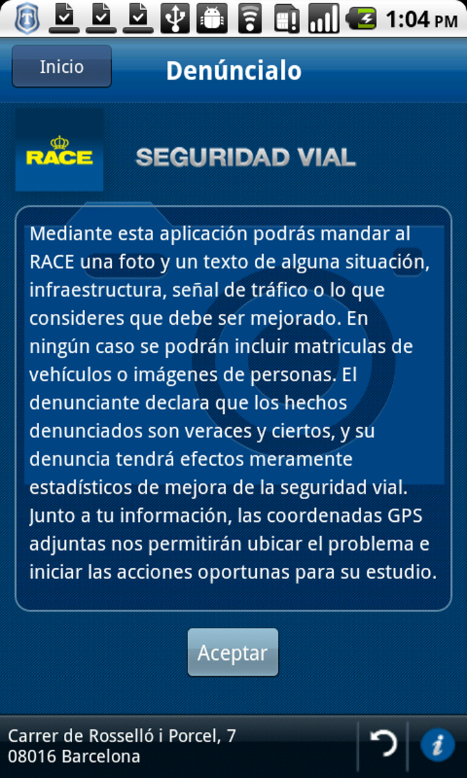 Seguridad Vial RACE Seguridad Vial RACE
